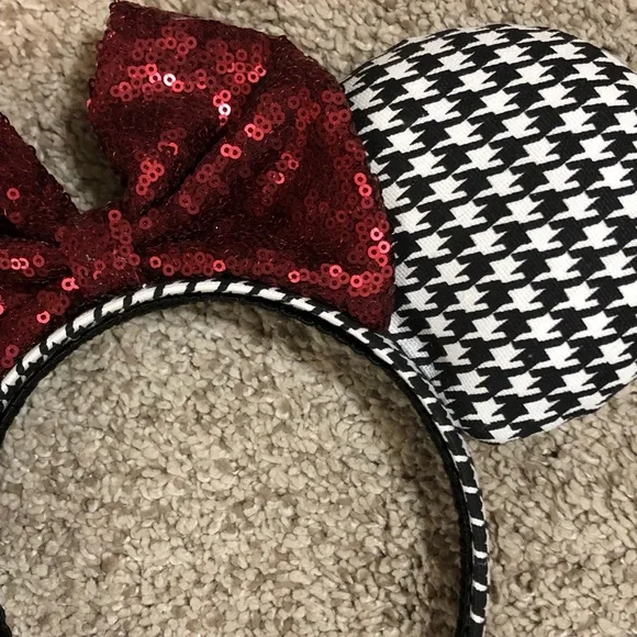 Houndstooth Mickey Ears - Picture 6 of 8